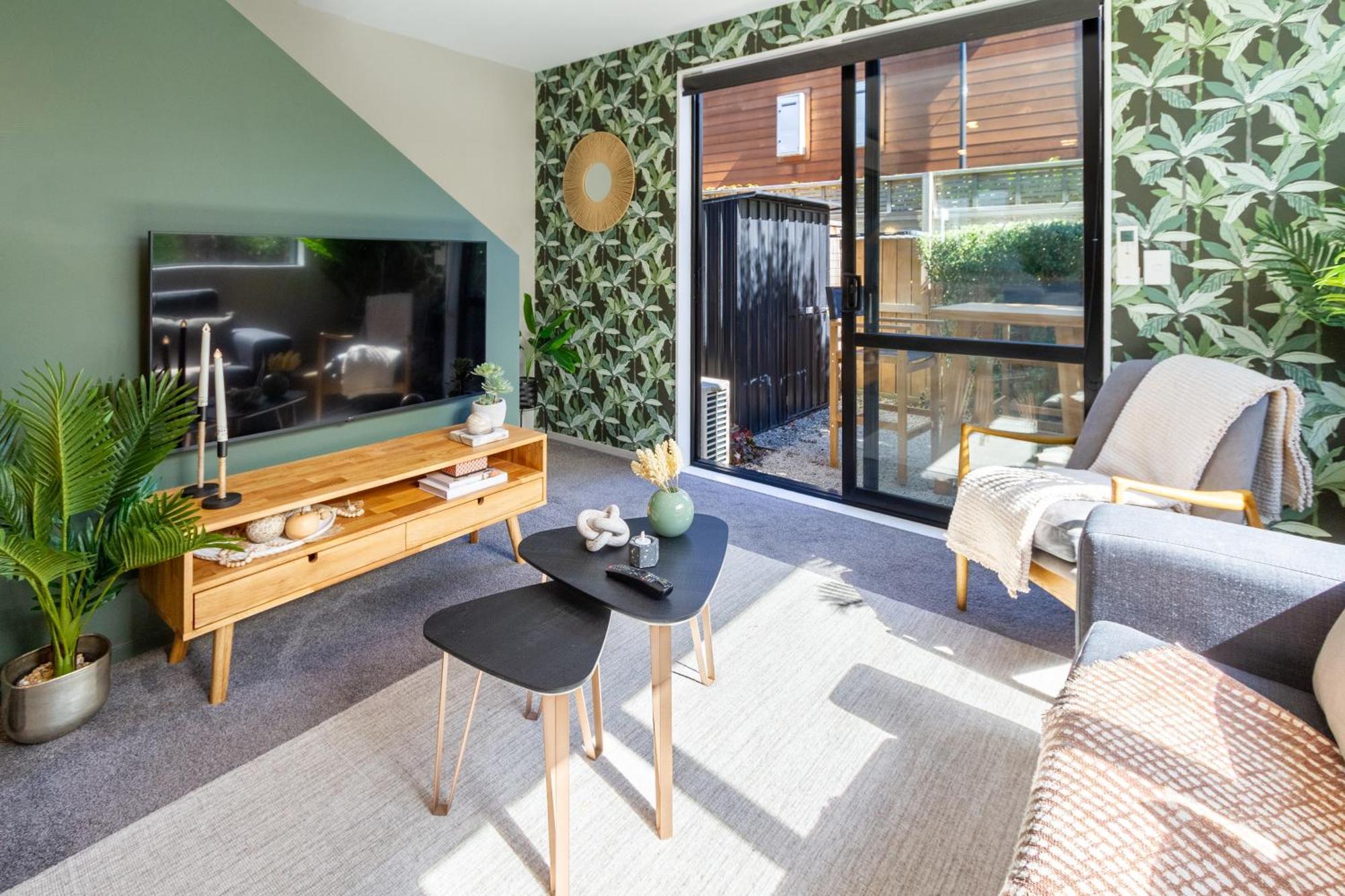 Latimer Square Luxe: 1Br W/ Sofa Bed クライストチャーチ エクステリア 写真