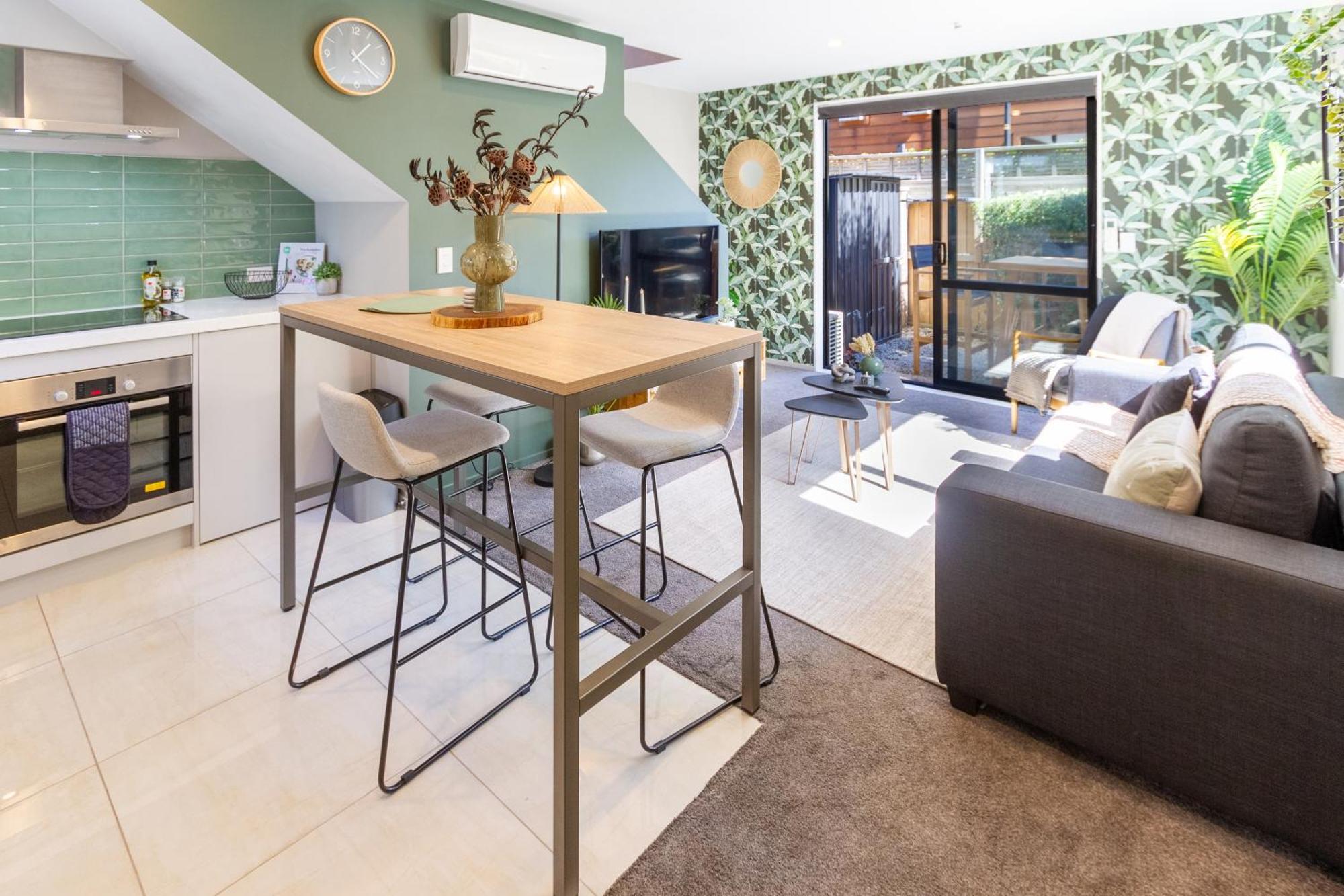 Latimer Square Luxe: 1Br W/ Sofa Bed クライストチャーチ エクステリア 写真